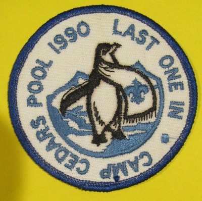 1990 Mid America Council Camp Cedars Last One In Patch