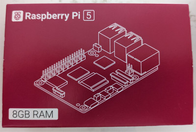 Raspberry Pi 5 (ARM Cortex-A76, 2,40GHz, 8GB RAM) Nagelneu, versiegelt