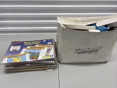 GeoSafari Electronic Learning Game School Model EI-8866 + Large Curriculum Lot