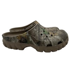 Zuecos deportivos todoterreno Crocs Realtree Edge camuflados para hombre talla 7 Gorpcore impermeables