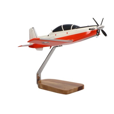 NEW Raytheon T-6A Texan II U.S. Navy Medium Mahogany Model