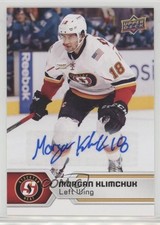 2017-18 Upper Deck AHL Auto Morgan Klimchuk #46 Auto i8h