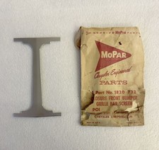 Nos Mopar 1958 Desoto Front Bumper Grille Bar Closure Firedome Adventurer 58 Nos Mopar 1958 Desoto Front Bumper Grille Bar Closure Firedome Adventurer 58
