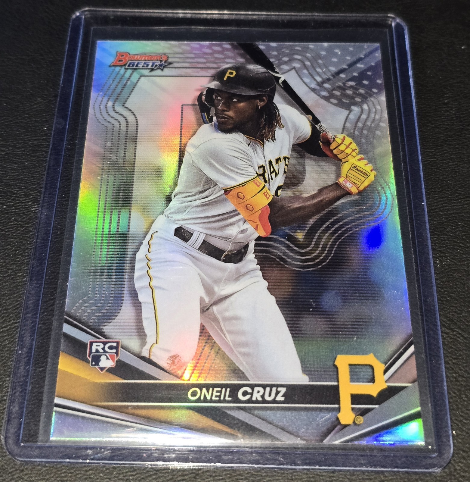 ONEIL CRUZ RC 2022 Bowman’s Best Refractor #36 Rookie Pittsburgh PIRATES