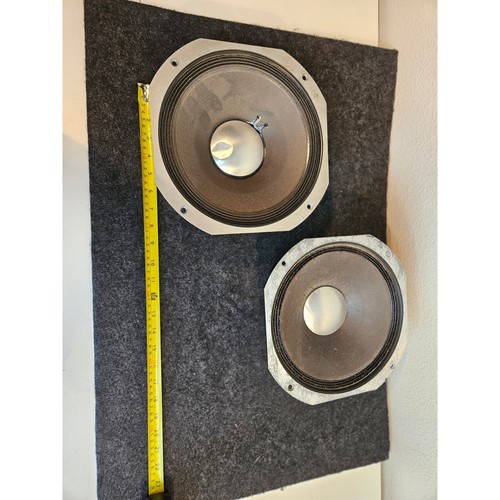 JBL D110F Signature Series 10 Inch Speakers Pair Original Cones For Parts Repair