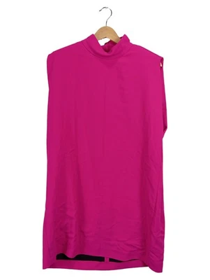 ZARA Chemisier Femme Rose Sans Manches Col Montant (EU 42, INT XL) - Photo 1/4