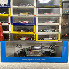 Spark Porsche 2021 911 RSR-19 Absolute Racing Le Mans 1:43 Resin Case S8265