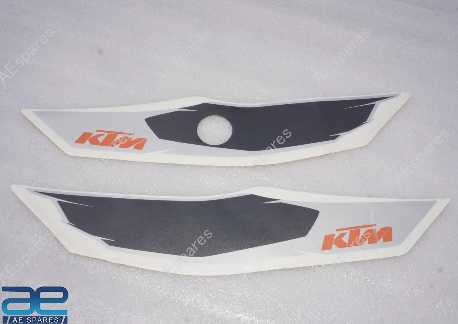 Full Graphics Decals Sticker Kit Black Tank Compatible With KTM Duke 200 view 4