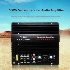 120W Car DIY Audio Amplifier Board - Low Distortion Mono Subwoofer 12V