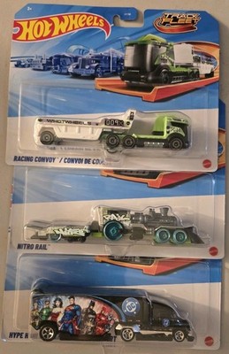 Hot Wheels Track Fleet 1:64 Diecast Car Lot 3