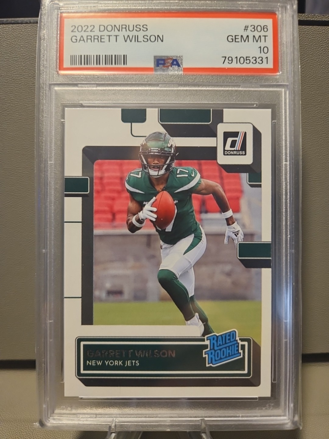 2022 Panini Donruss - Rated Rookie Garrett Wilson #306 (RC)