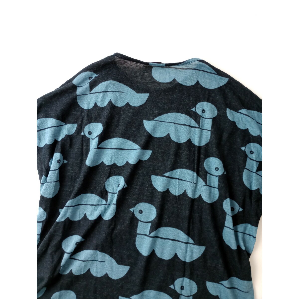ミナペルホネン sea birds サイズ38 Mina Perhonen Sea Birds Pullover Dark Navy Sz 38 Used | eBay