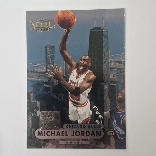 SkyBox Metal Universe Michael Jordan Chicago Bulls 1997-98 NBA Card