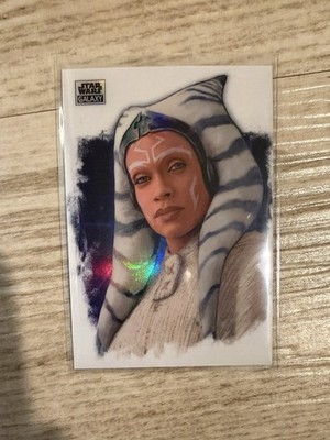 Topps Star Wars Galaxy Refractor #38 The Wanderer Trading Card