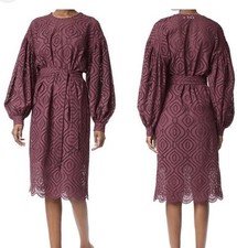 Zimmerman Karmic Plum Lace Dress