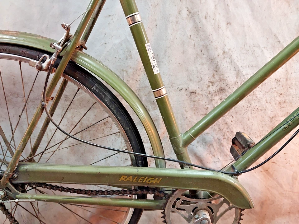 1969 Raleigh Sports Vintage Cruiser Bike X-Large 59cm 3SPD Sturmey Archer Steel~ - Image 4 of 4