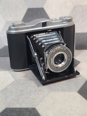 Agfa Isolette V ''Camerawerk München'' Folding Camera With Agnar 85Mm 1:4.5 READ