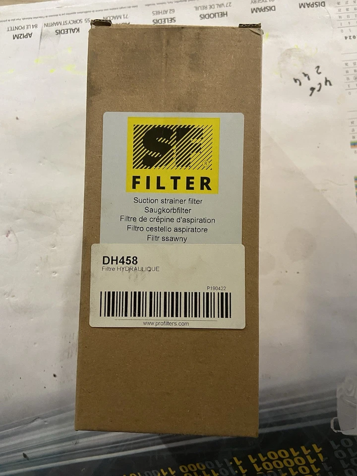 Filtre hydraulique DH 458 - Photo 1/4