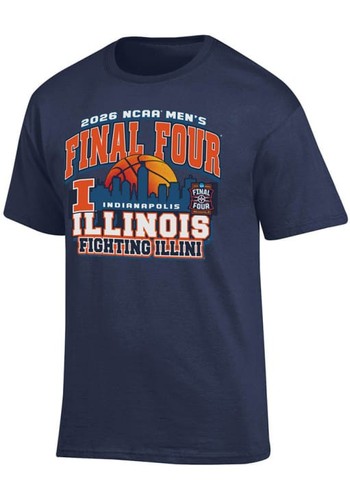 Champion Illinois Fighting Illini NAVY 2026 NCAA Final Four Bound