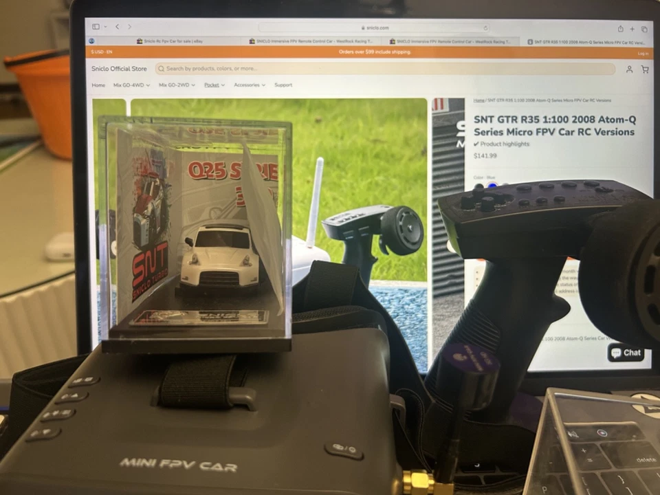 SNICLO FPV 1/100 Scale Remote Control + App Control WiFi  Cars  (Bundle) - Image 4 of 4