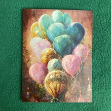 Leanin’ Tree Birthday Note Card “Bunches Of Birthday Wishes…”