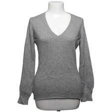 Stefanel, Pullover, Größe: S, Grau, Kaschmir/Seide, Einfarbig, Feinstrick #Y59