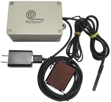 Water And Temperature Alert With Text Message Email Notifications Dual Sensors