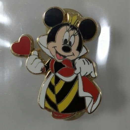 Le1000 Disney Halloween Minnie Disfraz Reina de Corazones Pin Insignia