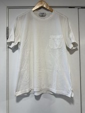 Authentic Men  s Hermes White Pocket Short Sleeve T-shirt - 550 Size XL