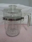 Vintage Pyrex Glass A-4 Stovetop Coffee Pot - Complete - b