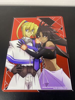 Elemental Gelade Teamwork  Store Display Sign 7 X 5 Metal Manga  RARE  