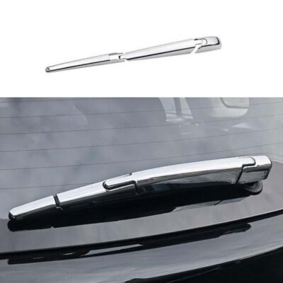 Chrome 3pcs Rear Window Rain Wiper For Toyota Corolla Cross 2022-2023 Cover Trim