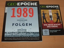 GEO EPOCHE NR. 95 "1989 EUROPAS SCHICKSALSJAHR" + DVD 2 X 90 Minuten Laufzeit