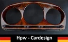 Speedometer cover speedometer Mercedes wood R107 SL SLC root wood wood * 1