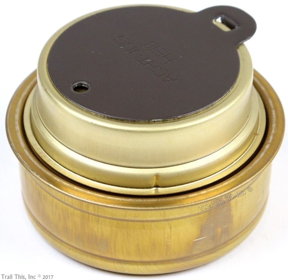 Trangia Spirit Burner Ultraligero Alcohol Latón Estufa para Camping Mochilero Foto 2 de 4