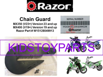 New OEM Chain Guard for Razor MX350 and MX400 Dirt Rocket Dirt Bike 