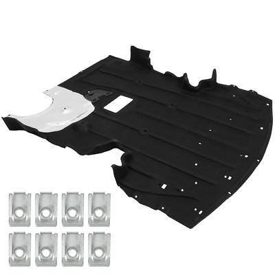 Black Front Engine Splash Shield Guard For BMW 3 325i 328i E90 328Xi 06-13 07