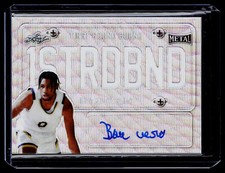 2022 Leaf Metal Blake Wesley First Round Bound Silver Wave Auto