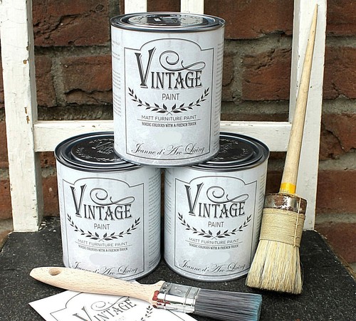 JDL Vintage Paint Kreidefarbe Möbelfarbe Antiklook Farbe Möbellack Shabby Chic - Bild 1 von 72