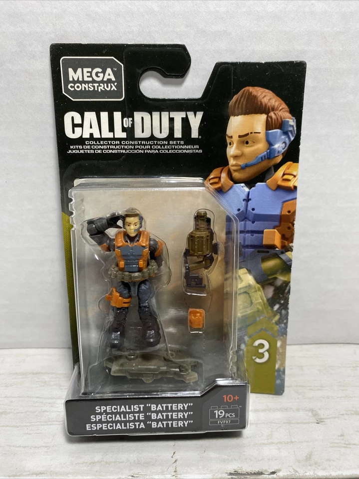 CALL of DUTY -Specialist "Battery FVF97 Series 3 Mega Construx - Image 2 of 3