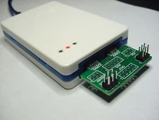 Microchip ATMEL AVR SAM ICE Basic debugger conversion PCB (2mm to 0.100 header)