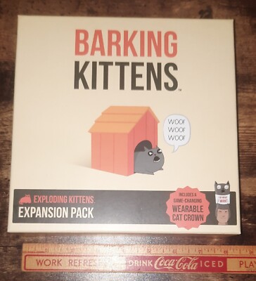 Barking Kittens Exploding Kittens Expansion Pack #3 2020 Party Game