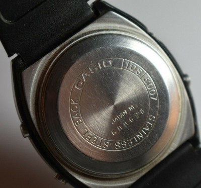 RARE! Casio S007 (108) Vintage Men's Watch JAPAN NEW BATTERY/NEW