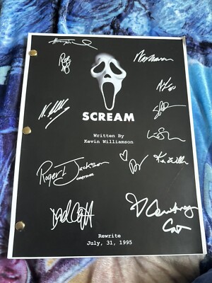 Scream Movie Script Reprint Full Screenplay Full Script | eBay