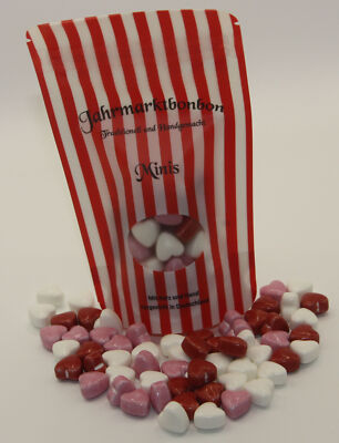 Traubenzucker Herzen, Cupid Hard Candy Hearts 100 gr.