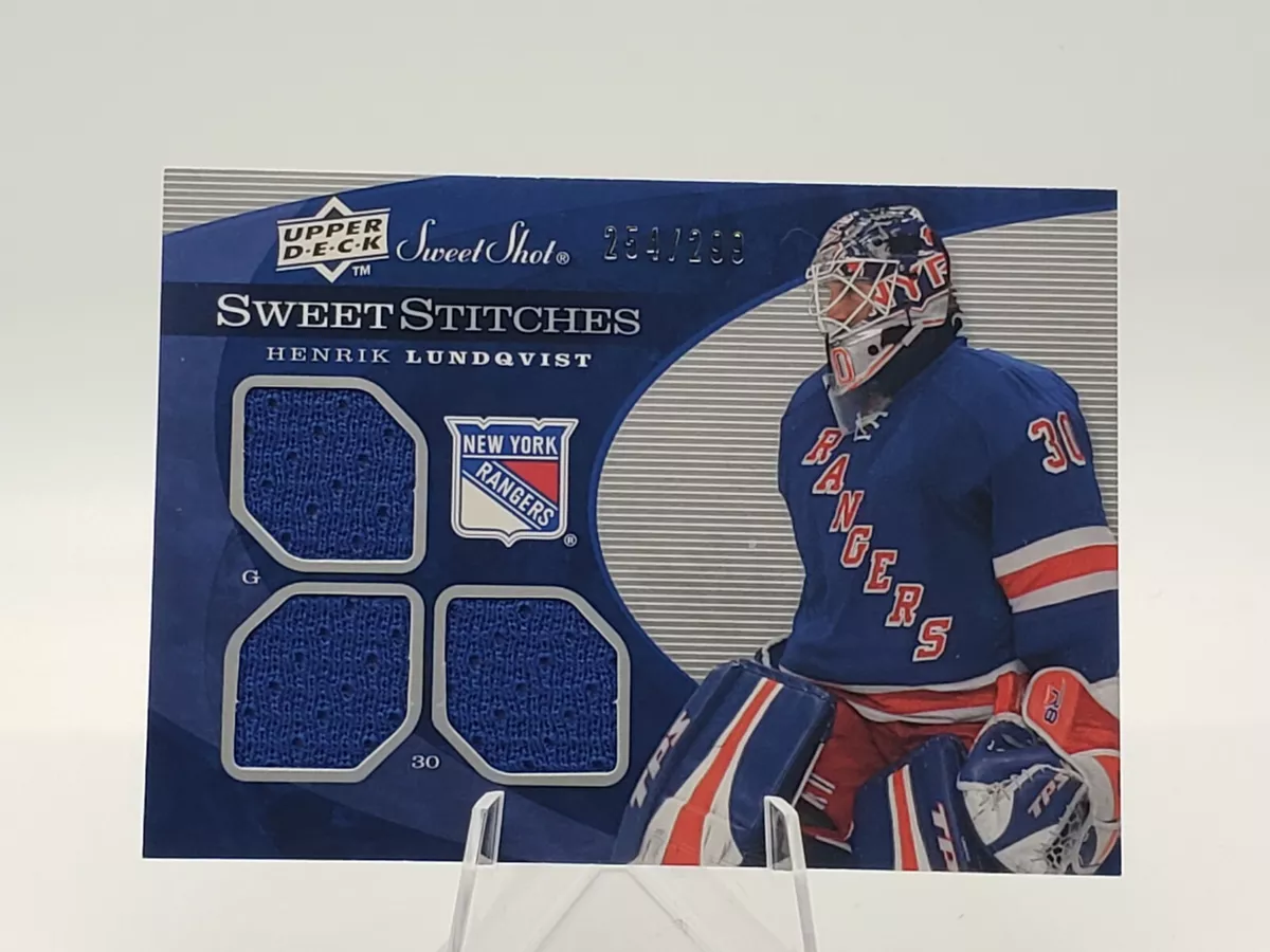 Henrik Lundqvist New York Rangers # 30 Blue Stitched NHL Jersey