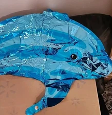 Dolphin Foil Helium Balloon For Birthday Party Wedding Decor 38 Inches Dolphin