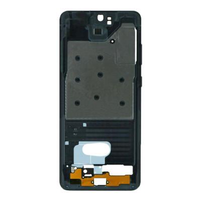Middle Frame Bezel Plate For Samsung Galaxy S20+ Plus 5G - Cosmic Black