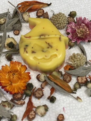 PUMPKIN HALLOWEEN HANDMADE SOAP 1 BAR NATURAL MOISTURIZING BODY