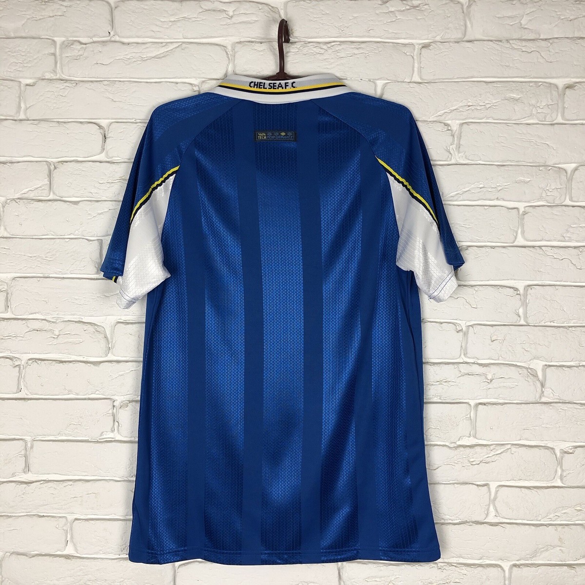 Retro Copy Chelsea 1997 1999 Home jersey vintage Umbro Size Retro Copy Chelsea 1997 1999 Home jersey vintage Umbro Size